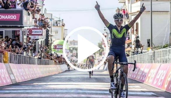 Giro de Italia. Izaguirre estrena el casillero de victorias español