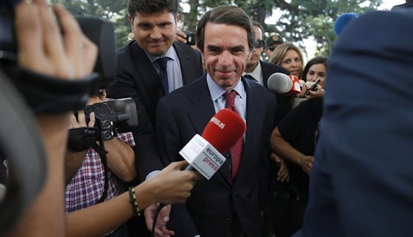 Aznar felicita a Rajoy y destaca la 