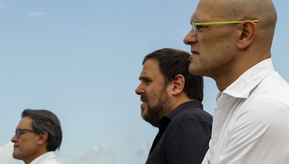 Igualdad entre partidarios y contrarios a la independencia catalana