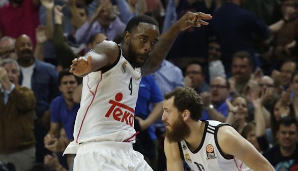 Un Real Madrid confiado reacciona para llevarse el triunfo ante el Efes