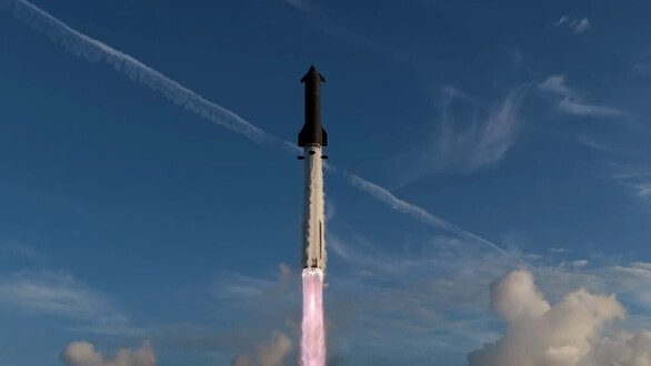 SpaceX pone en órbita terrestre por primera vez el megacohete Starship