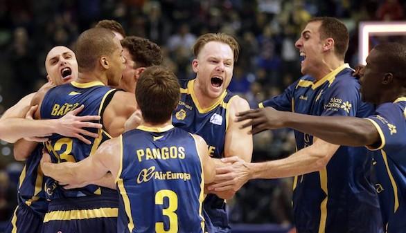 El Gran Canaria culmina la segunda sorpresa copera al eliminar al Valencia