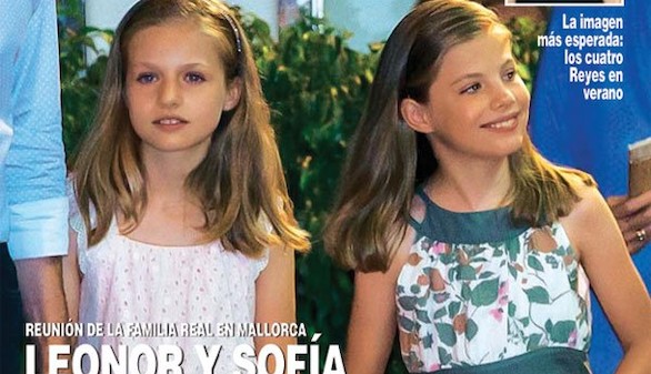 Crónica rosa. Leonor y Sofía se imponen entre posados veraniegos