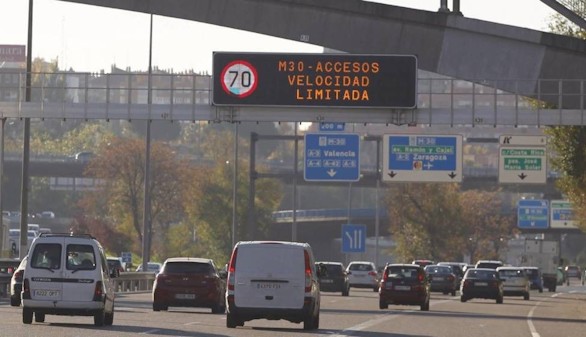 Se prolonga hasta el sábado el protocolo de contaminación y las limitaciones al tráfico en Madrid