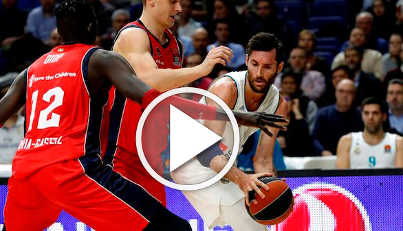 Euroliga. La defensa y Rudy hacen que el Madrid gane al Baskonia | 75-73