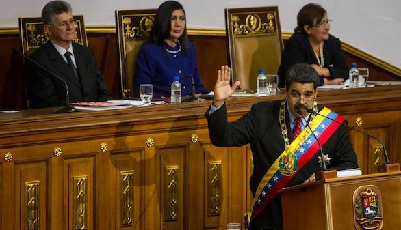Golpe de Maduro al declarar el estado de emergencia económica