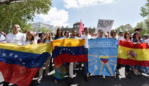 El PP, Ciudadanos y UPyD, con Venezuela y contra Nicolás Maduro