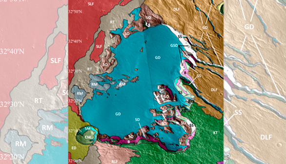 Demostrada la existencia de extensos glaciares en la zona tropical de Marte