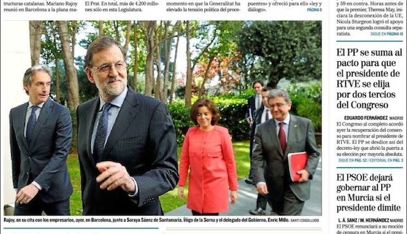 La jugada de Rajoy en Cataluña da que hablar