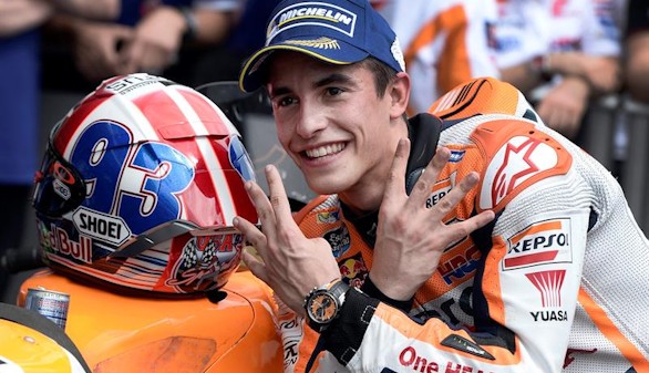 Márquez se afianza en el liderato del mundial