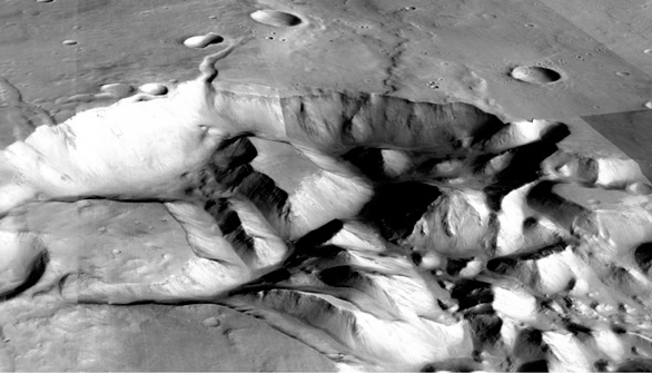 El origen de las grandes inundaciones de Marte