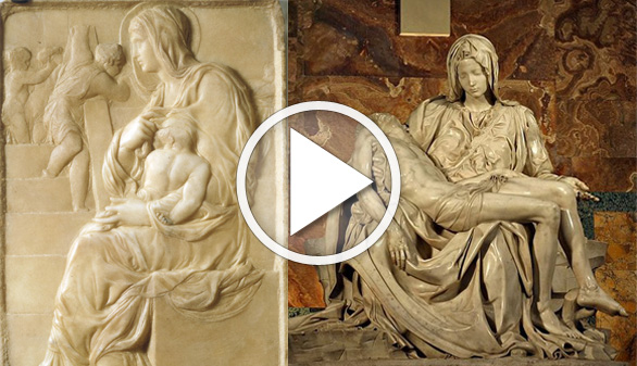 El joven Miguel Ángel: de la 'Madonna della Scala' a 'La Piedad' en siete años