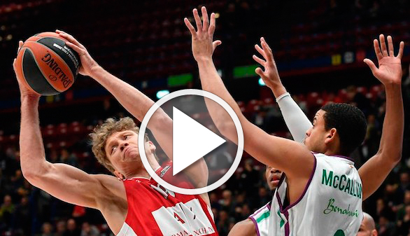Euroliga. El acierto del Milan desborda a Unicaja | 101-87
