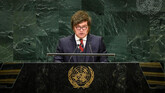 El presidente de Argentina, Javier Milei.