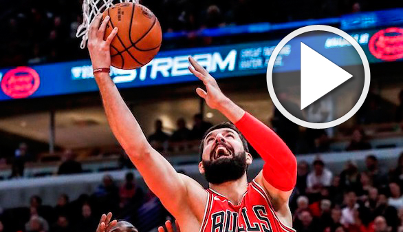 NBA. El mejor Mirotic no se habla con su compañero agresor y seduce a los grandes