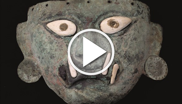 El tesoro de oro y cerámica de la cultura mochica del antiguo Perú