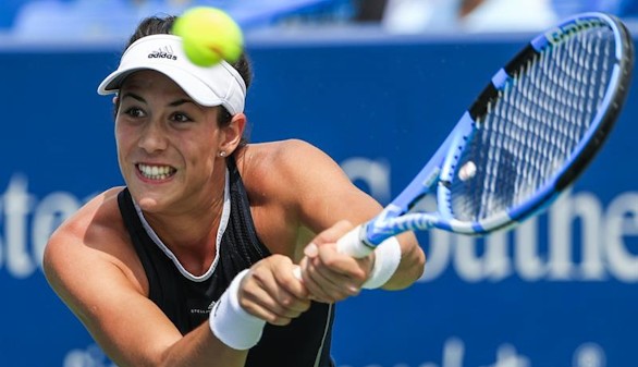 Muguruza, a la final de Cincinnati tras noquear a la número uno