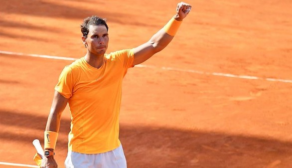 Nadal gana a Fognini y se cita con Djokovic en las semis de Roma