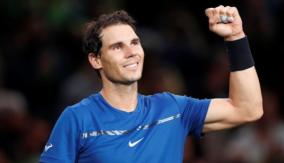 Nadal bate a Cuevas y accede a cuartos de París