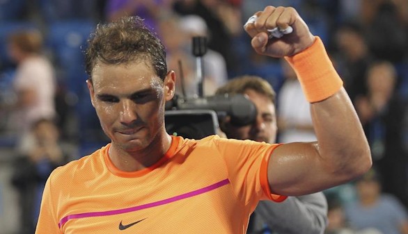 Nadal mantiene el nivel ante Raonic
