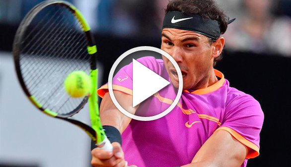 Masters de Roma. Nadal, Muguruza y Djokovic avanzan en el Foro Itálico