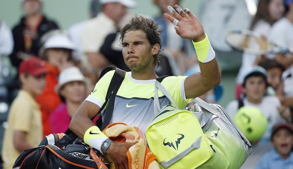 Verdasco abofetea su mala racha con Nadal para sacar al mallorquín de Miami
