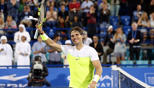 Nadal iniciará la esperanzadora nueva temporada en Abu Dabi