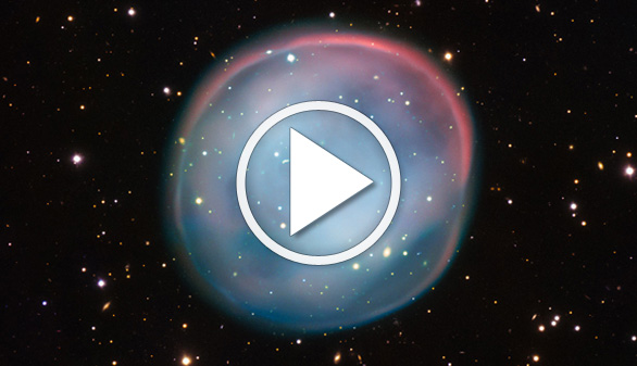 El Observatorio Europeo Austral capta el fantasma de una estrella moribunda