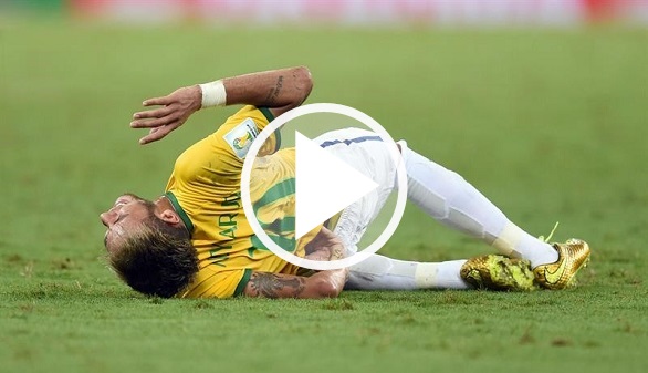 Neymar narra su angustia tras la entrada que estuvo a punto de dejarle paralítico