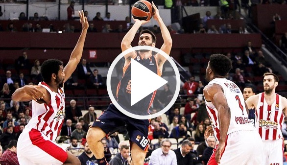 Euroliga. Spanoulis erosiona al Valencia en su visita al Pireo | 80-70