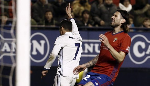 El Madrid paga el experimento de Zidane y casi pincha con Osasuna | 1-3