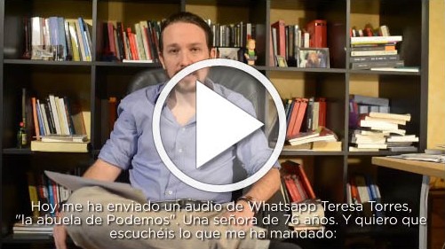 Podemos: Iglesias habla de 
