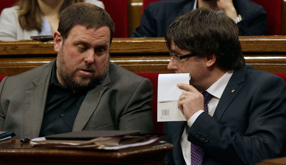 JxS y la CUP inician los trámites para aprobar las leyes de 