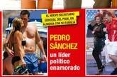 Pedro Sánchez, 'enamorado' y en la playa junto a su mujer