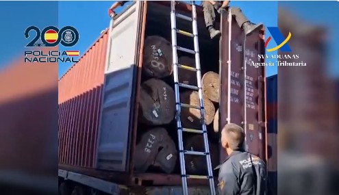 Intervenidos 120 kilos de cocaína en el puerto de Algeciras