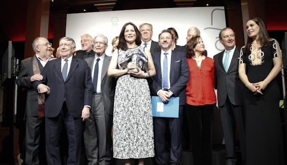 La actriz Aitana Sánchez-Gijón, X Premio Valle-Inclán de teatro