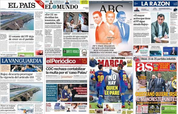 Ciudadanos, protagonista de las portadas