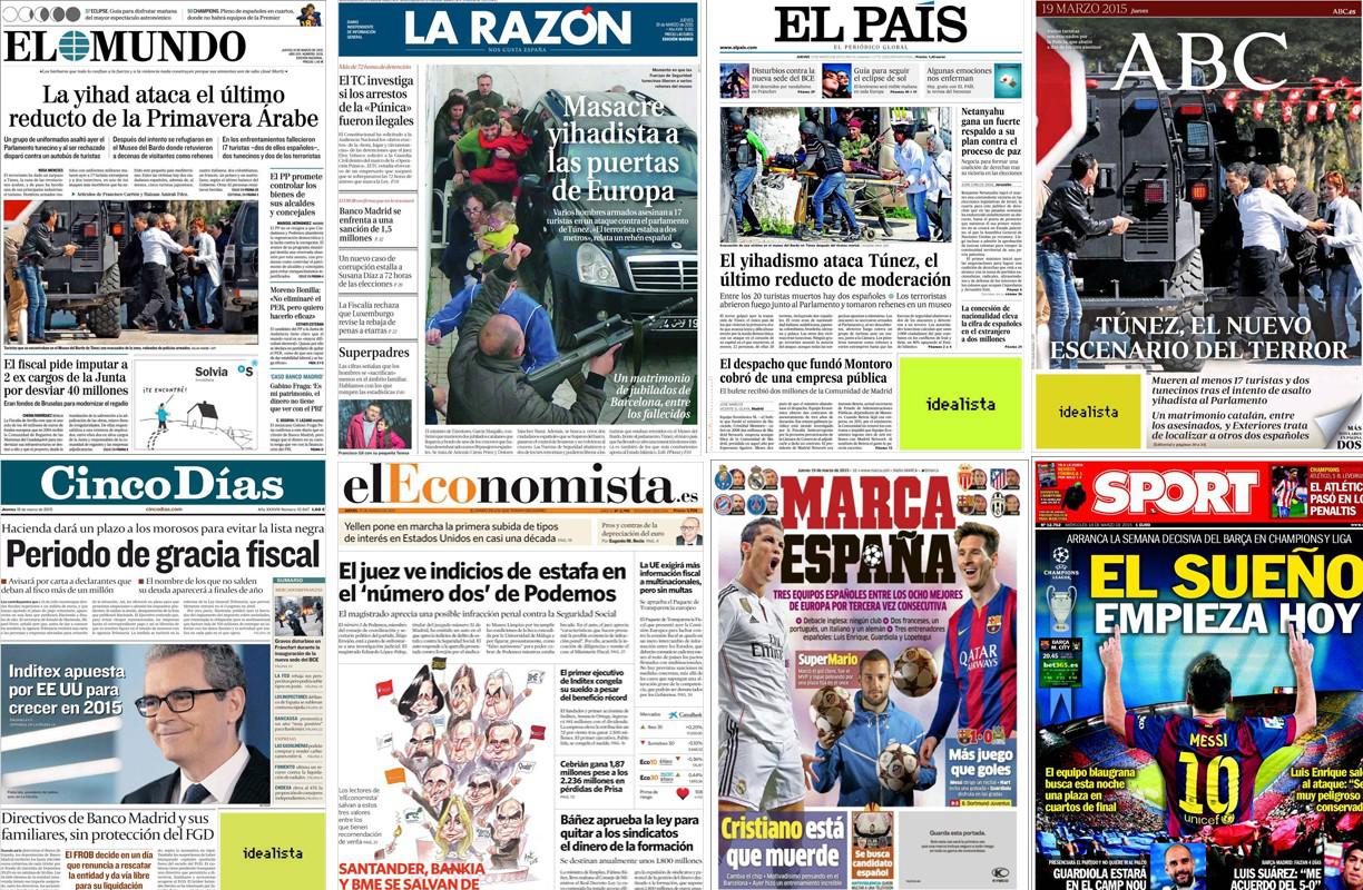 Revista de prensa: La corrupción salpica a Díaz a 72 horas de las elecciones