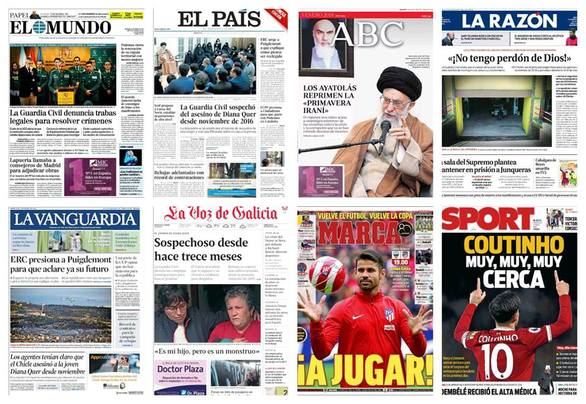 Los ayatolás se convierten en noticia de portada