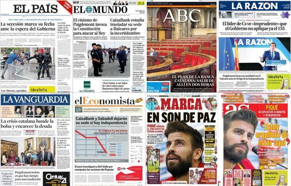La rebelión catalana y los bolsillos