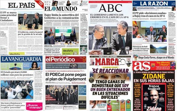 Los diarios se preparan para la guerra Cs-PP