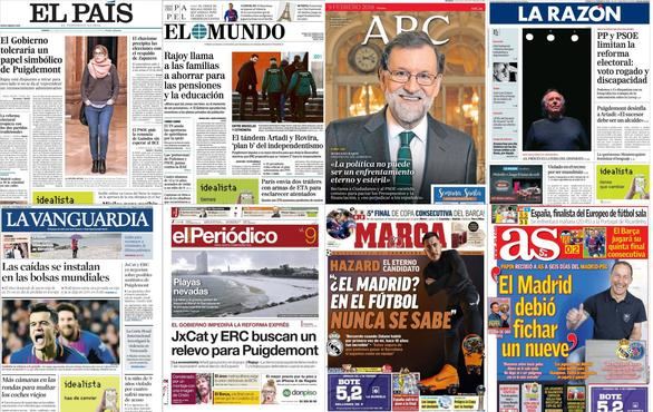 Elsa Artadi se asoma tímidamente a las portadas
