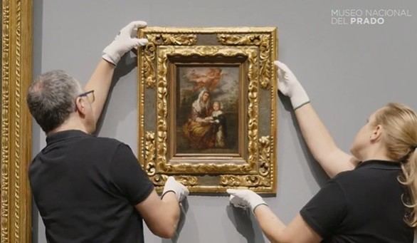 Un Murillo robado en el Prado en 1897 vuelve a colgar de las paredes del museo