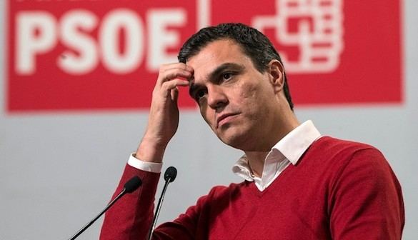 Sánchez se queda con 68 apoyos para liderar el PSOE