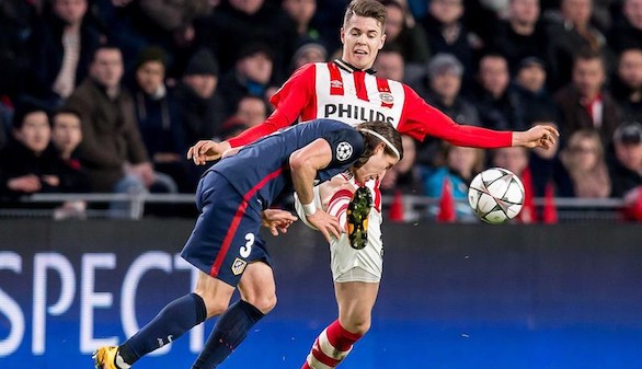 El PSV festeja el empate a cero ante el Atlético |0-0
