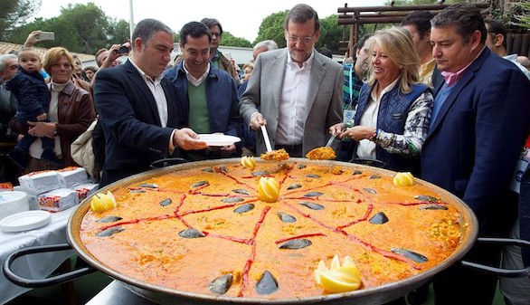 Rajoy, ausente, se convirtió en protagonista del debate