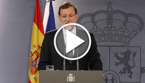 Declaración institucional del presidente del Gobierno