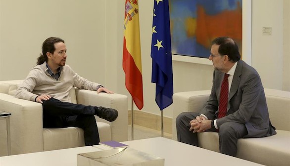 Iglesias presiona a Sánchez para pactar tras reunirse con Rajoy