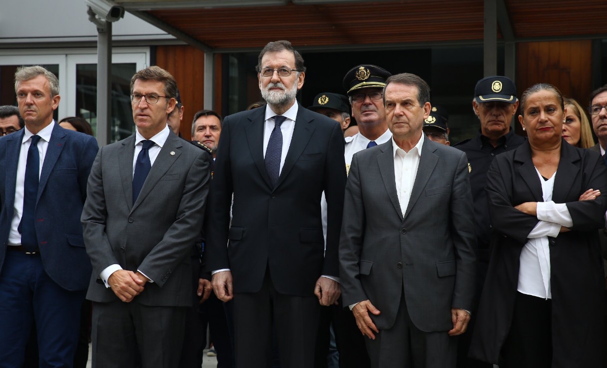 Feijóo recibe a Rajoy en Vigo y denuncia el 