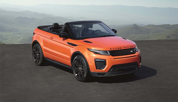 Range Rover Evoque Convertible, el primer SUV descapotable en España